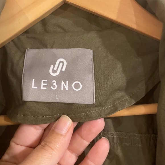 Le3no Drawstring Waist Hoodie Vest - Picture 4 of 5